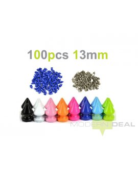 DIY Hot Pink Spikes - 13mm 100pcs